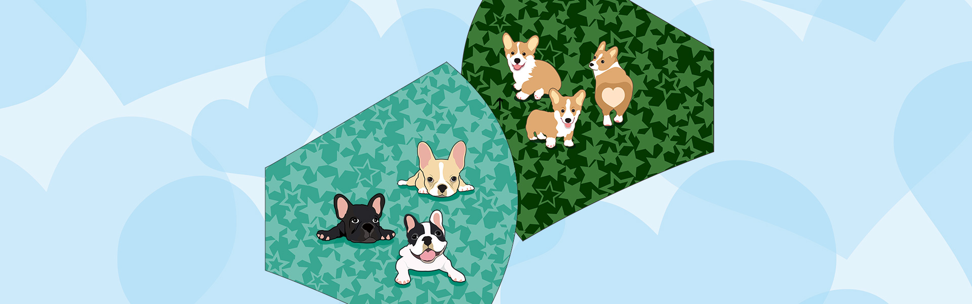 みんなが元気になるマスク Dogs