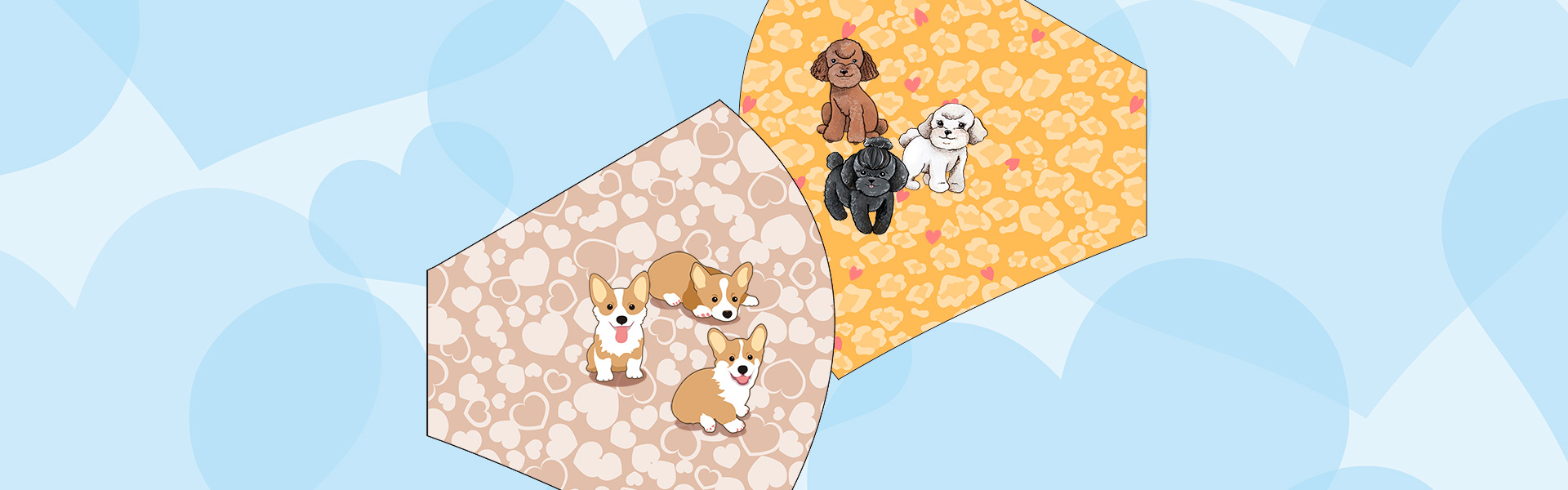 みんなが元気になるマスク Dogs